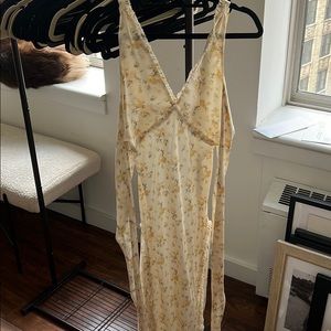 Loveshackfancy silk maxi